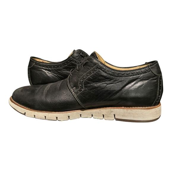Johnston & Murphy Men’s Martell Brogue Dress Shoes Black Sheepskin Wingtip 9 M main image 6